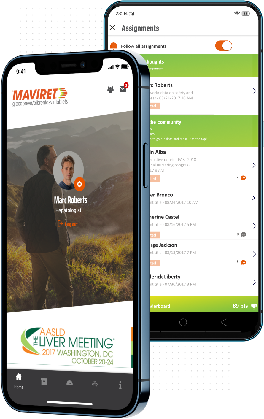 Cross-platform ecosystem: mobile app, web app and tablet app